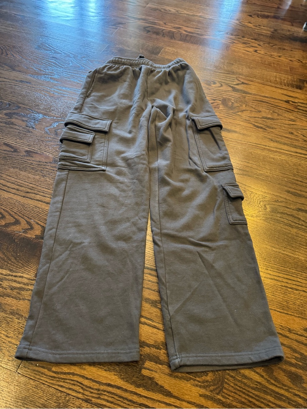 Garage Charcoal Gray Cargo Sweatpants - Picture 2 of 4